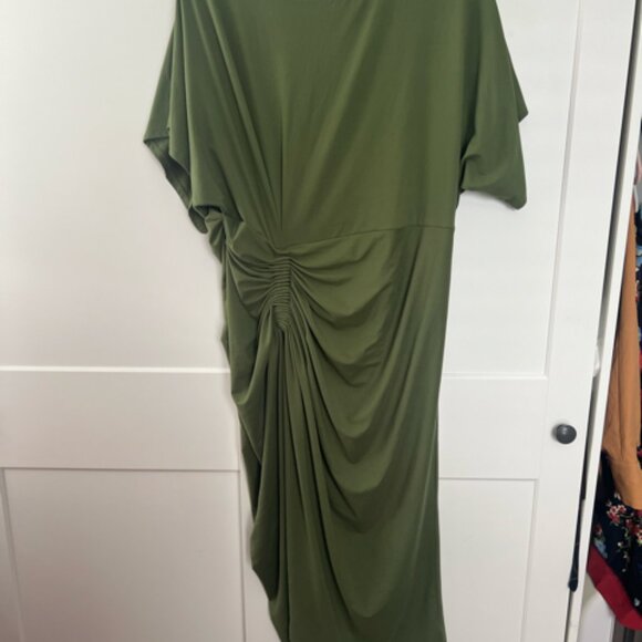 Eloquii Ruched Jersey Dress REALLY SOFT - Picture 5 of 5